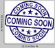 Coming Soon Stamp Wall Decal