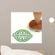 Loan Approved Stamp Showing Wall Decal