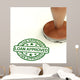 Loan Approved Stamp Showing Wall Decal