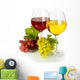 Glasses Wine and Ripe Wall Decal