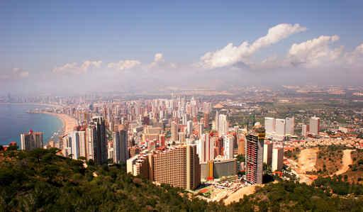 Benidorm Horizon Wall Decal