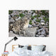 Snow Leopard on a Hill Wall Decal