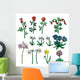 Cartoon Flowers Wall Decal