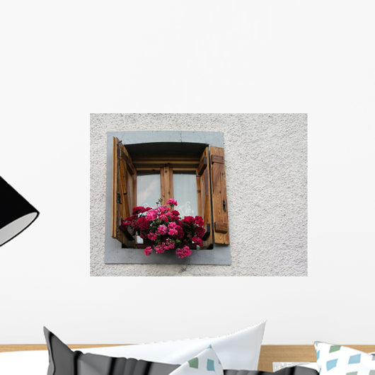 Pyrenean Window Wall Decal