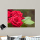 Red Roses Garden Wall Decal