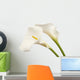 White Calla Flowers Wall Decal