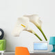 White Calla Flowers Wall Decal