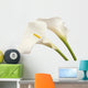 White Calla Flowers Wall Decal