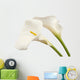 White Calla Flowers Wall Decal