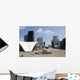 La Defense Paris Courtyard Wall Decal