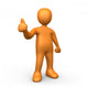 Thumbs up Wall Decal
