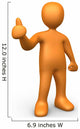 Thumbs up Wall Decal