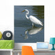 Great White Egret Wall Decal