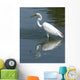 Great White Egret Wall Decal