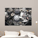 Sport Car's Engine Wall Decal