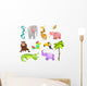 African Animals Wall Decal