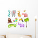 African Animals Wall Decal