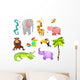 African Animals Wall Decal