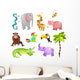African Animals Wall Decal