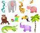 African Animals Wall Decal