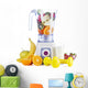 Blender White Wall Decal
