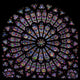 Rose Window Notre Dame Wall Decal