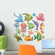Sea Animals Collection Wall Decal