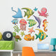 Sea Animals Collection Wall Decal