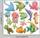 Sea Animals Collection Wall Decal