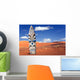 Surfboard Desert Wall Decal