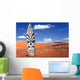 Surfboard Desert Wall Decal