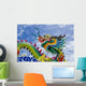 Chinese Dragon Statue Wall Decal
