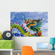 Chinese Dragon Statue Wall Decal