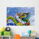 Chinese Dragon Statue Wall Decal