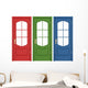 Classic Doors Wall Decal