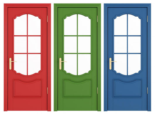 Classic Doors Wall Decal