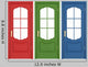 Classic Doors Wall Decal