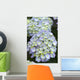 Blue Hydrangea Flower Wall Decal