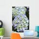 Blue Hydrangea Flower Wall Decal