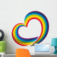 Heart Peace Cuore Della Wall Decal
