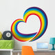 Heart Peace Cuore Della Wall Decal
