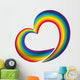 Heart Peace Cuore Della Wall Decal