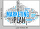 Word Cloud Marketing Plan Wall Decal