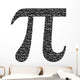 Pi Numbers Wall Decal