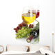 Bottle and Glasses Wine Wall Decal