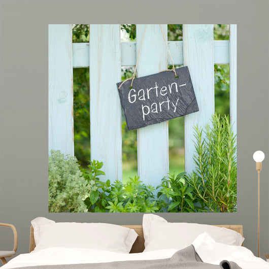 Gartenparty Wall Decal