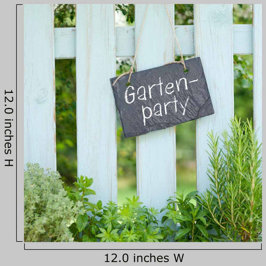 Gartenparty Wall Decal