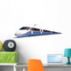 Passenger Railway Speed Train Wall Decal