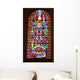 Stained Glass Window 7 Wall Decal