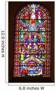 Stained Glass Window 7 Wall Decal
